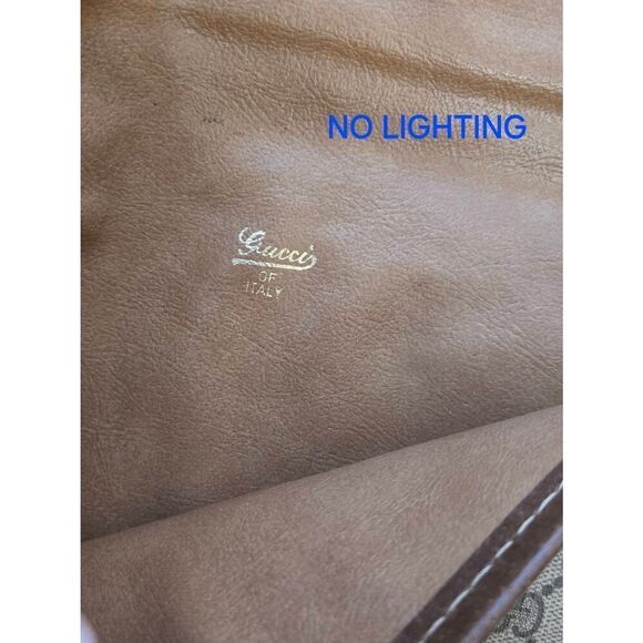 Vintage Gucci GG Logo Portfolio Pochette - Picture 6 of 12